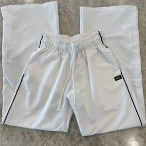 Tiger Friday White and Black Stripe Streetwear Pants CL